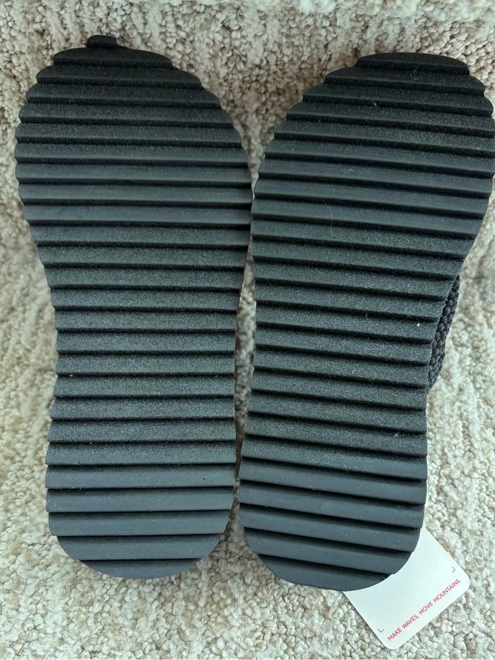 Little Girls 11 Roxy Rainbow Kallie II Wedge Flip Flop Sandals Platform Black